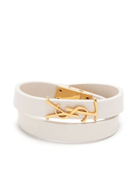 ysl fur bracelet|YSL interlocking bracelet.